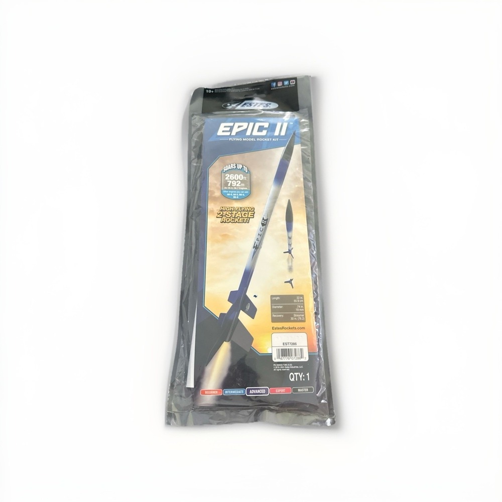 ESTES EPIC II Model Rocket Kit #7286 SKILL(3) *Factory‎ Sealed*